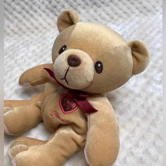 Cherished Teddy Plush January Bear Stuffed Animal Toy - Picture 5 of 12